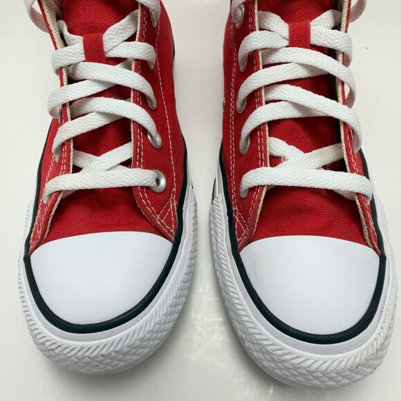 Converse Red High-Top Sneakers - Picture 5 of 8